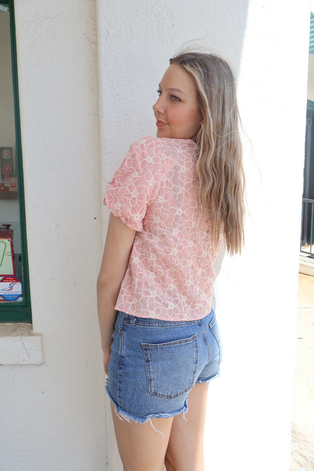 Sunset Coral Top