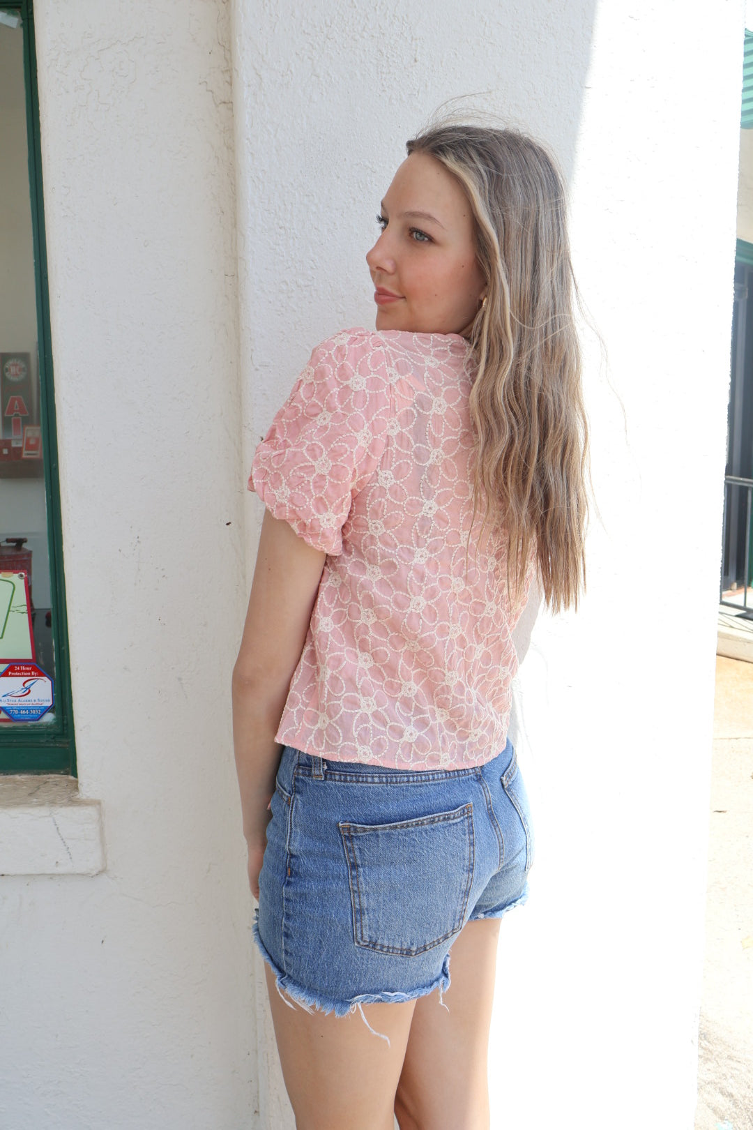 Sunset Coral Top