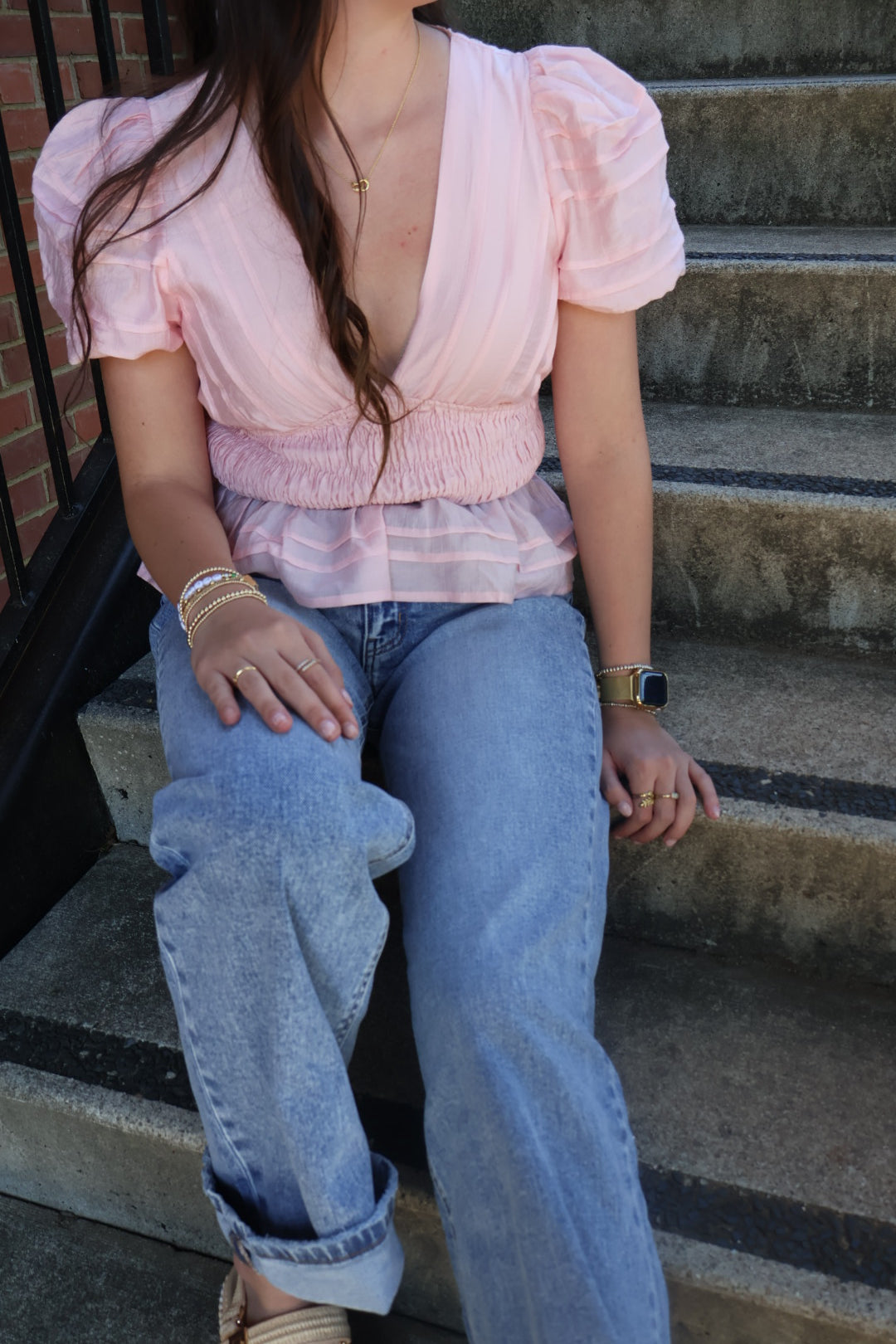 Baby Pink Top