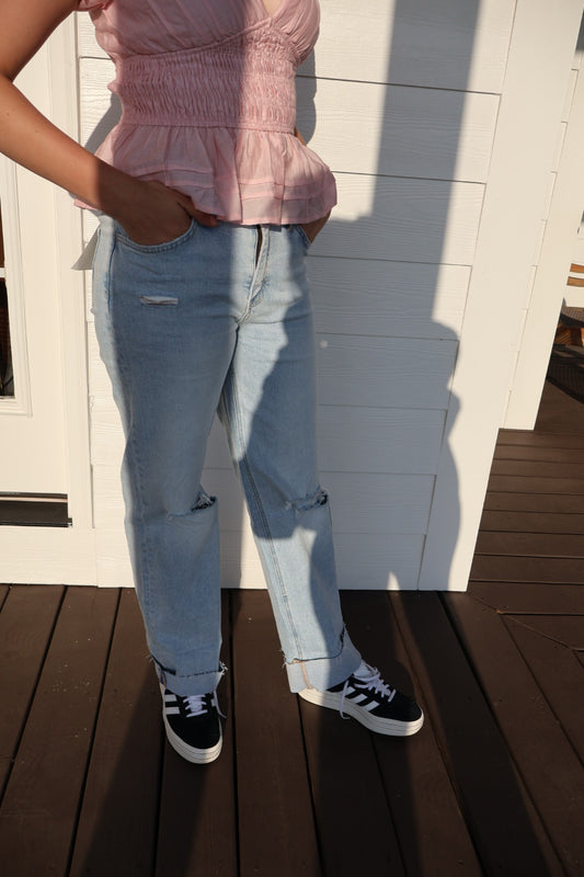 LD Super high baggy jeans