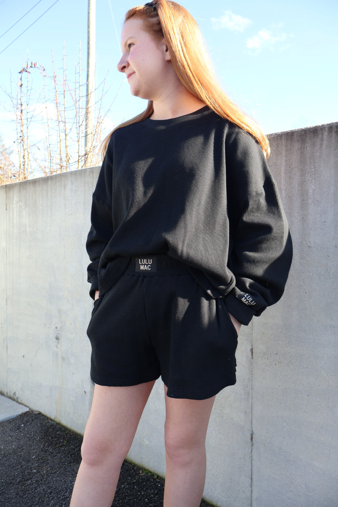 Black Waffle Set