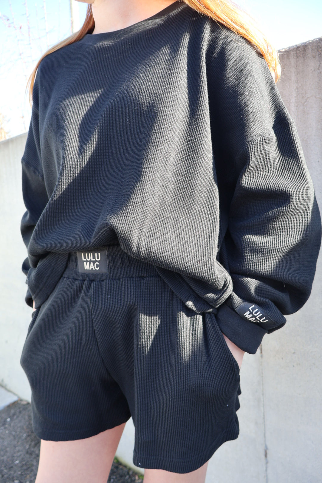 Black Waffle Set