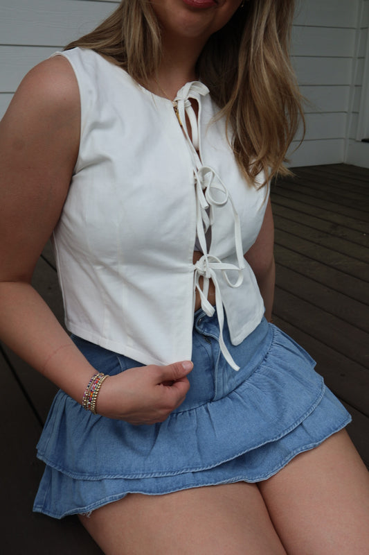 Darling Denim Vest