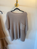 Grey Sweater Top