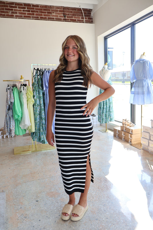 Black and White Dress