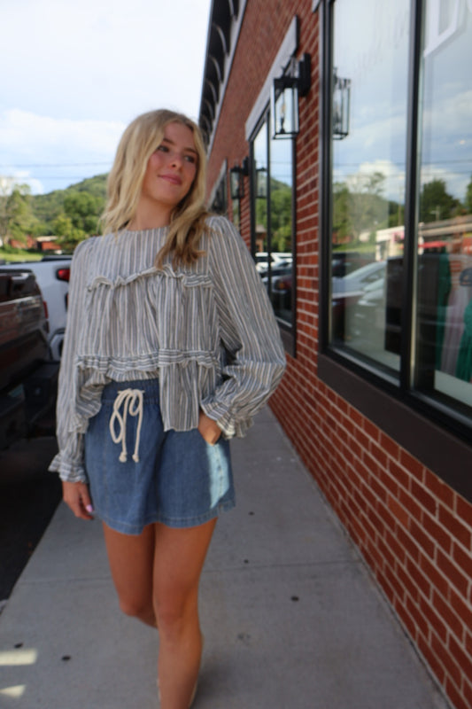 Ruffle Blouse
