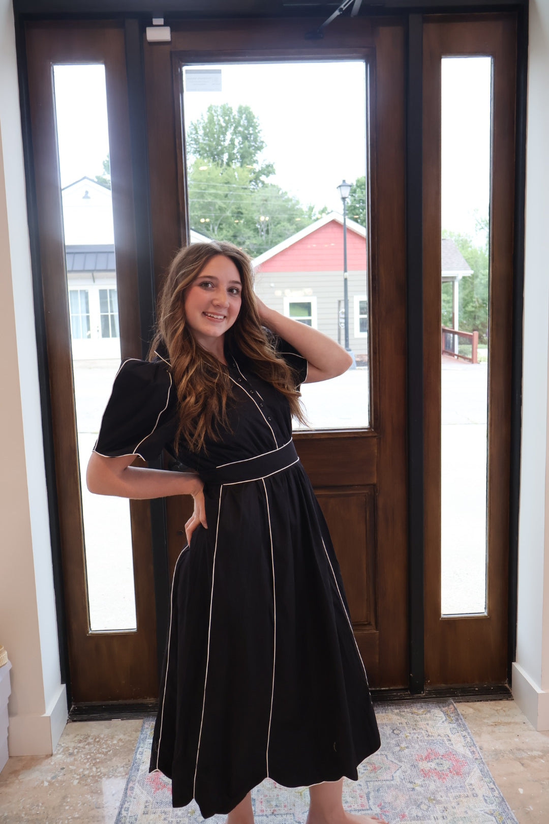 Collard Shirt Dress