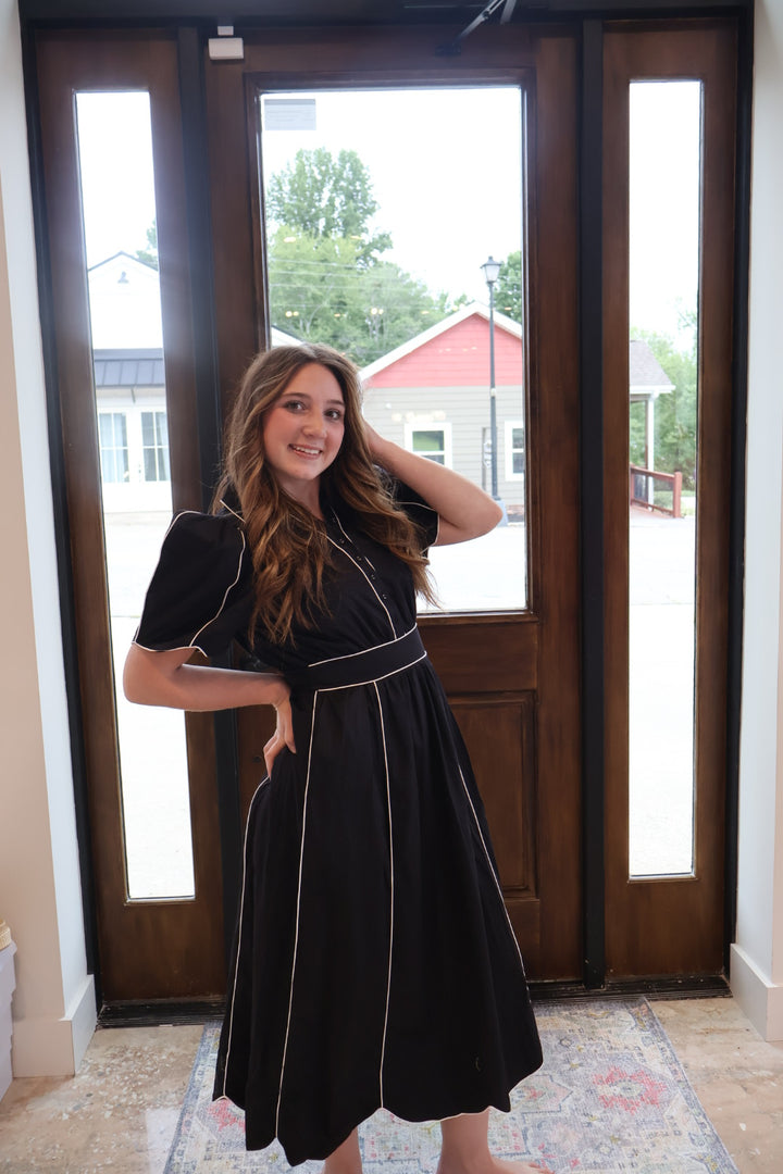 Collard Shirt Dress