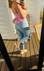 Flying Monkey HR Wide leg jean
