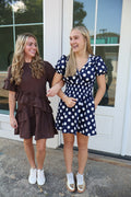 Polka Dot Mini Dress