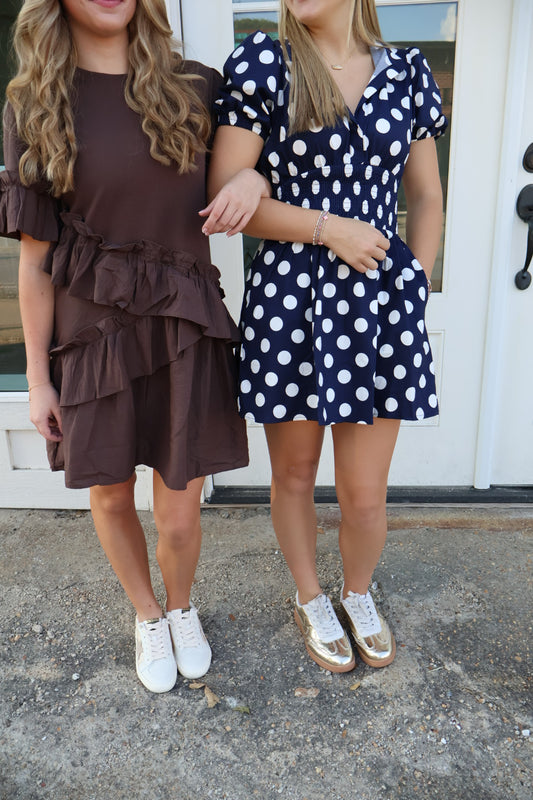 Ruffle Mini Dress