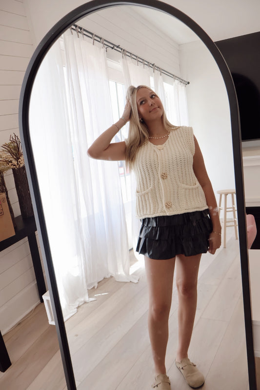 Ruffle Mini Skirt