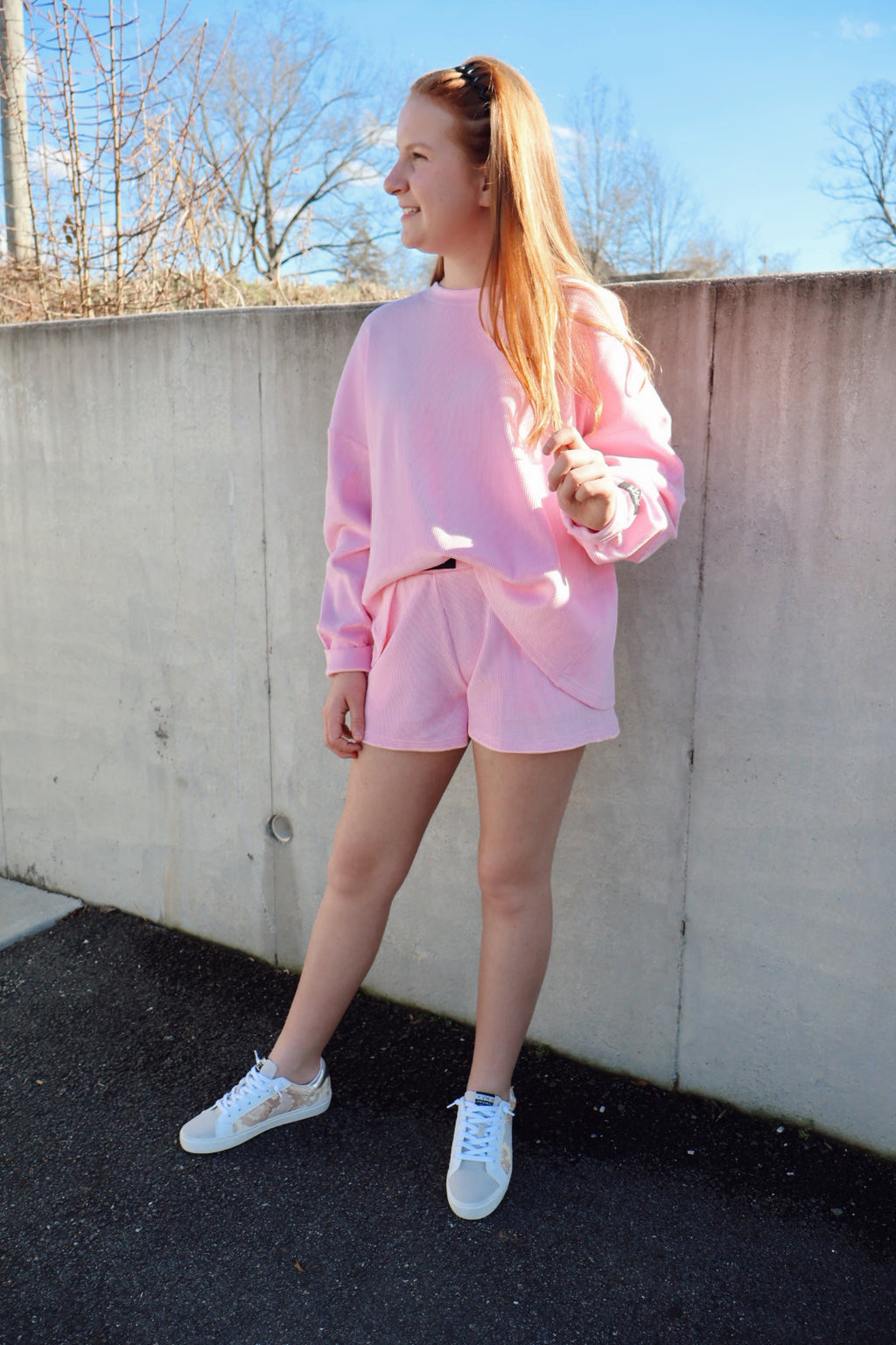 Pink Waffle Set