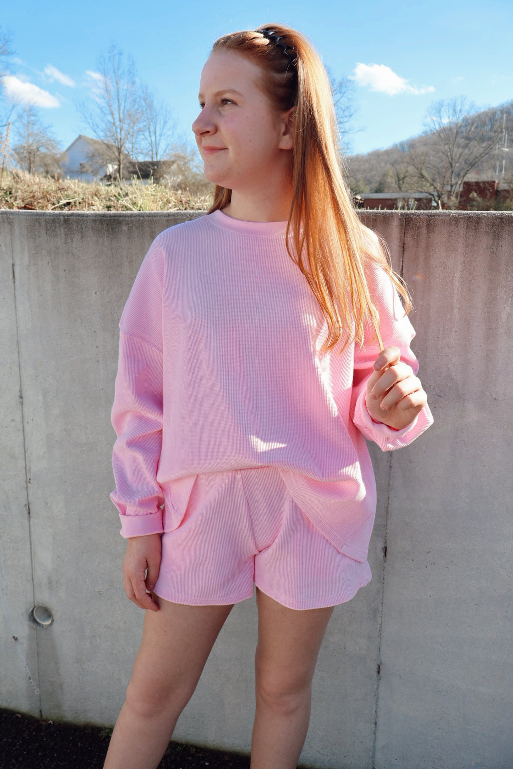 Pink Waffle Set