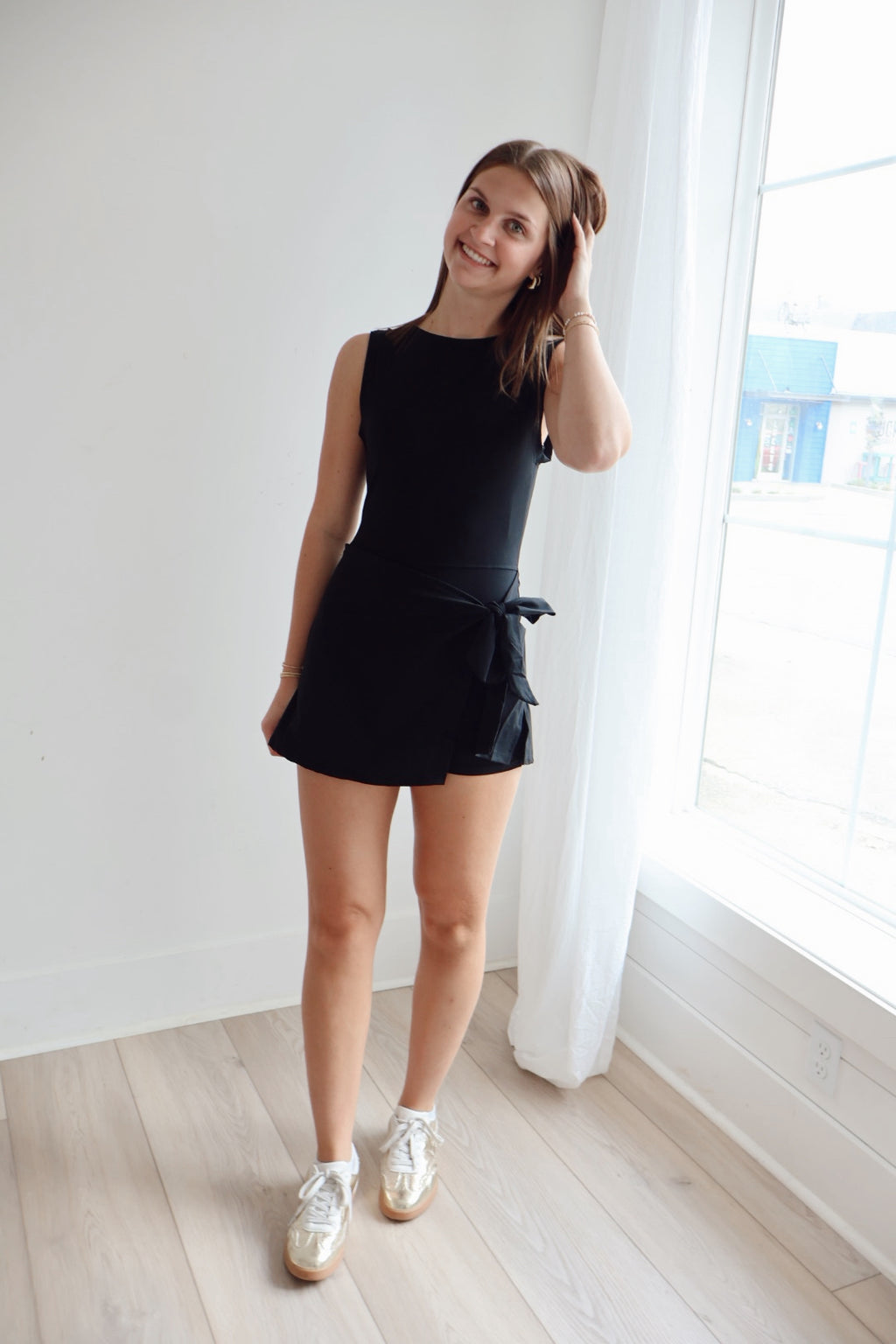 Black Wrap Dress