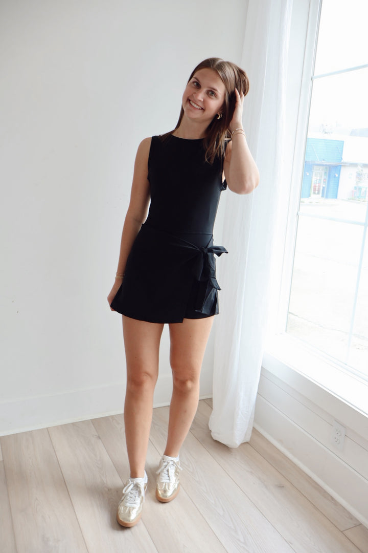 Black Wrap Dress