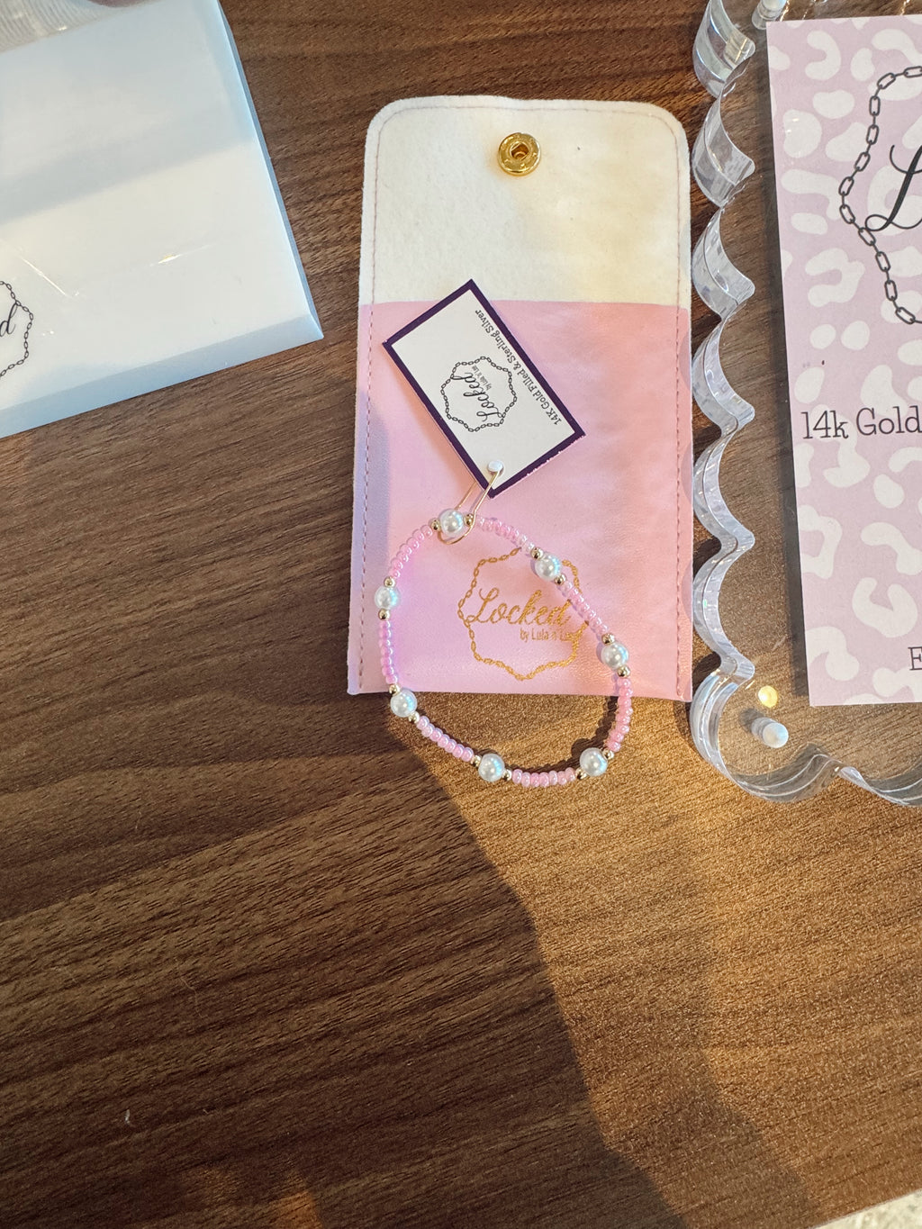 Pearls and Pink