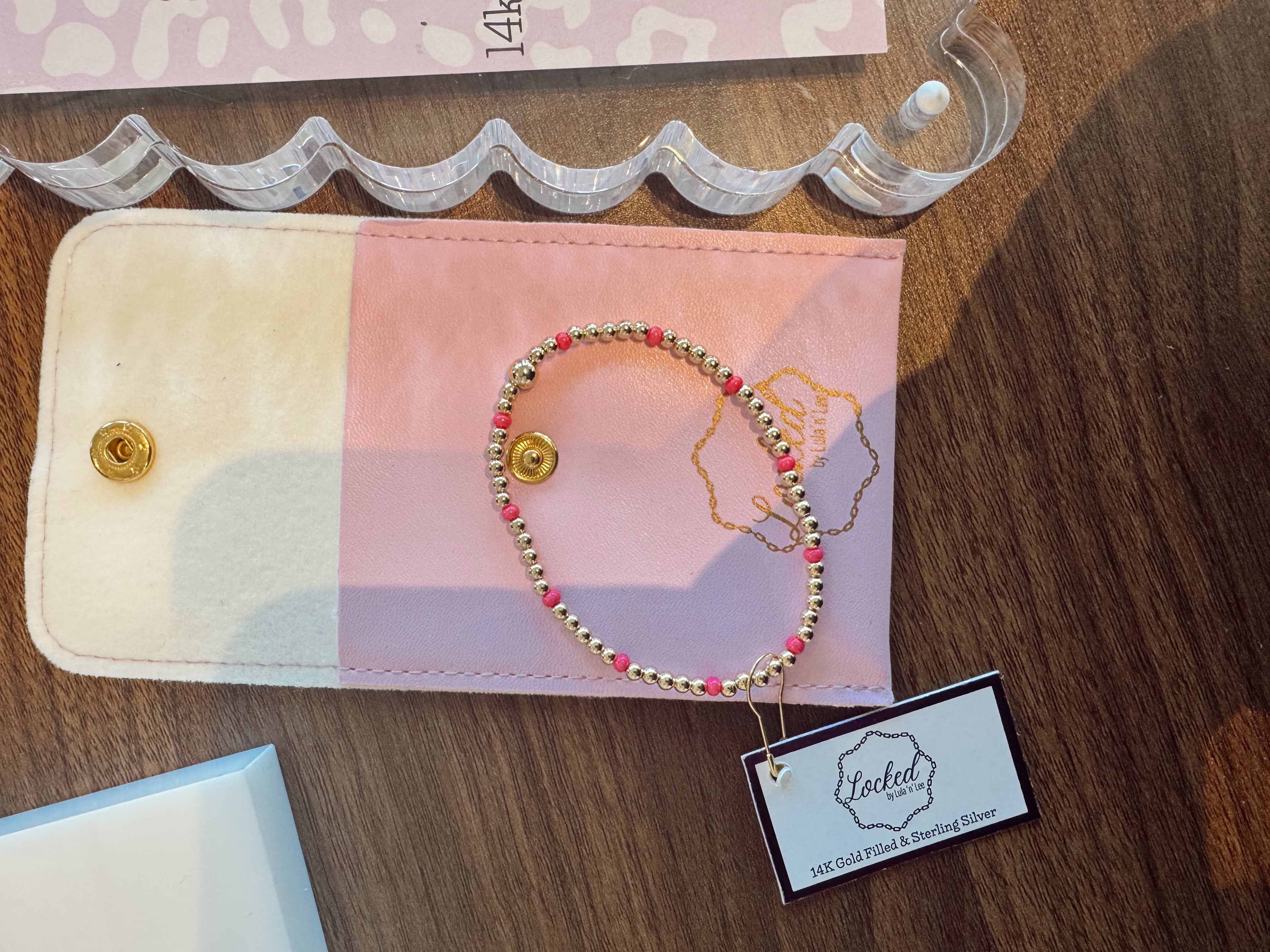 Watermelon Czech Glass