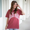 Lulu Mac Crimson Tee