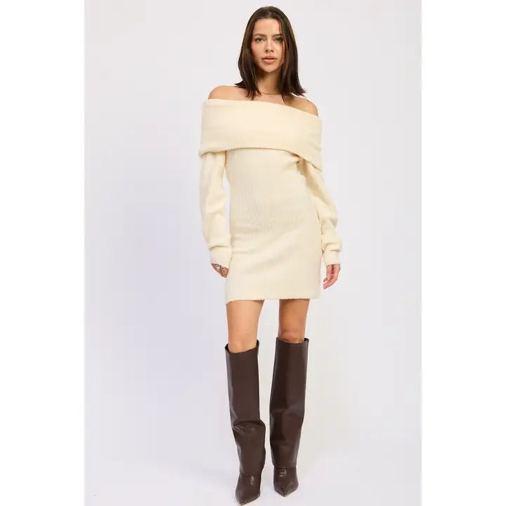 Oatmeal Sweater Dress