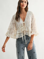Lace & Light Top