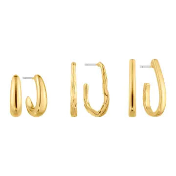 Teardrop Hoops