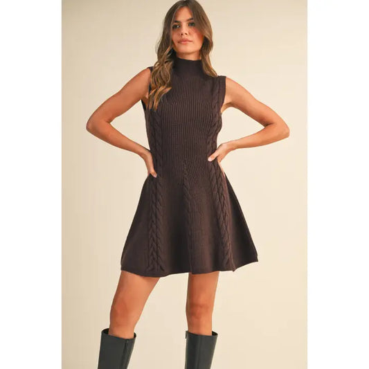 Chocolate Sweater Dress