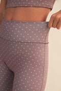 Polka Dot Flare Leggings