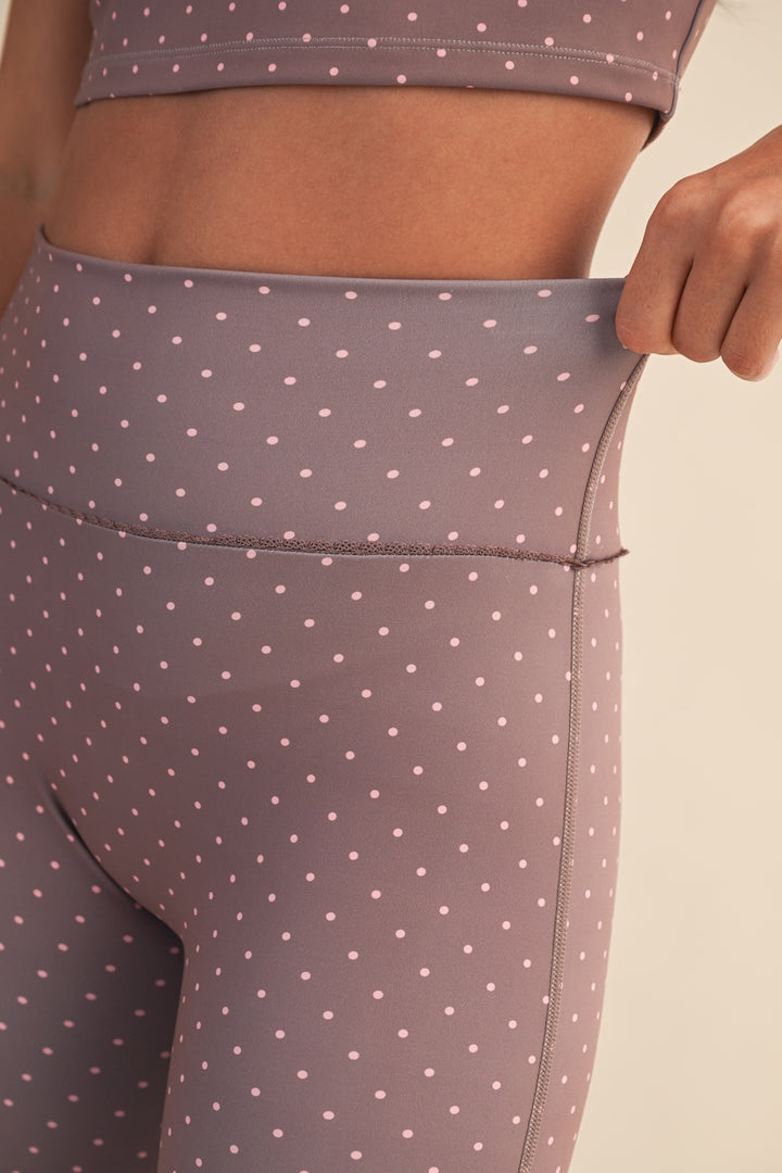 Polka Dot Flare Leggings