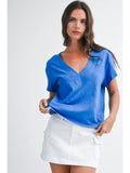 Electric Blue Tee