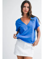 Electric Blue Tee