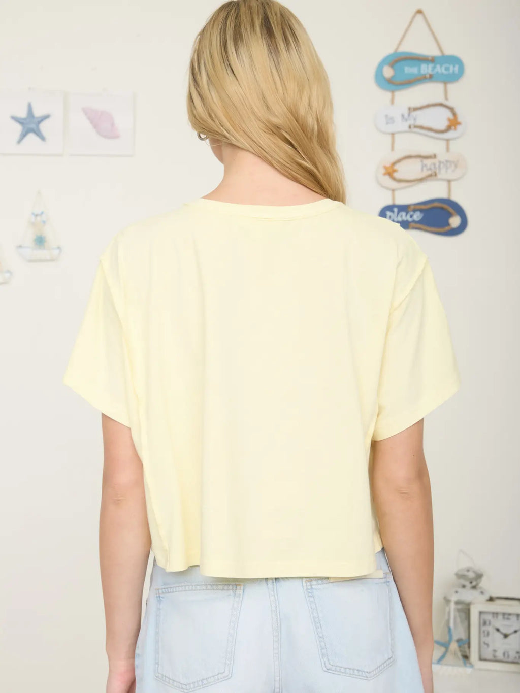 Butter Yellow Tee