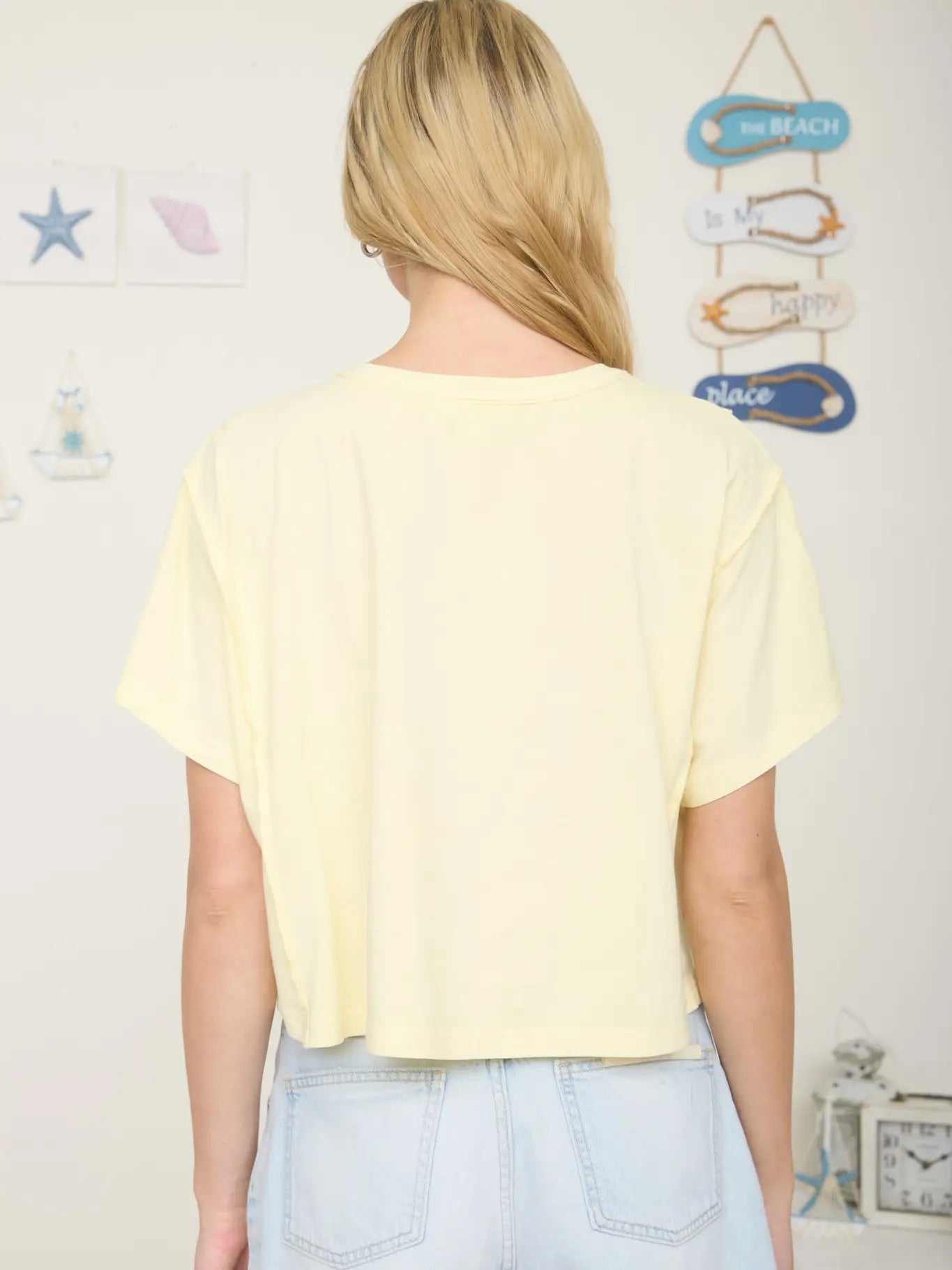 Butter Yellow Tee
