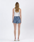 HR Frayed Jean Shorts
