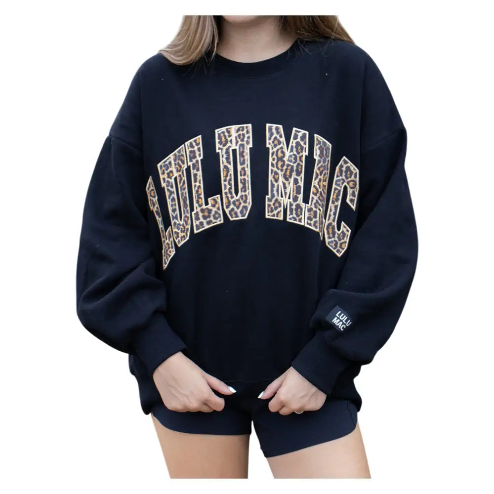 LuluMac Black Leopard