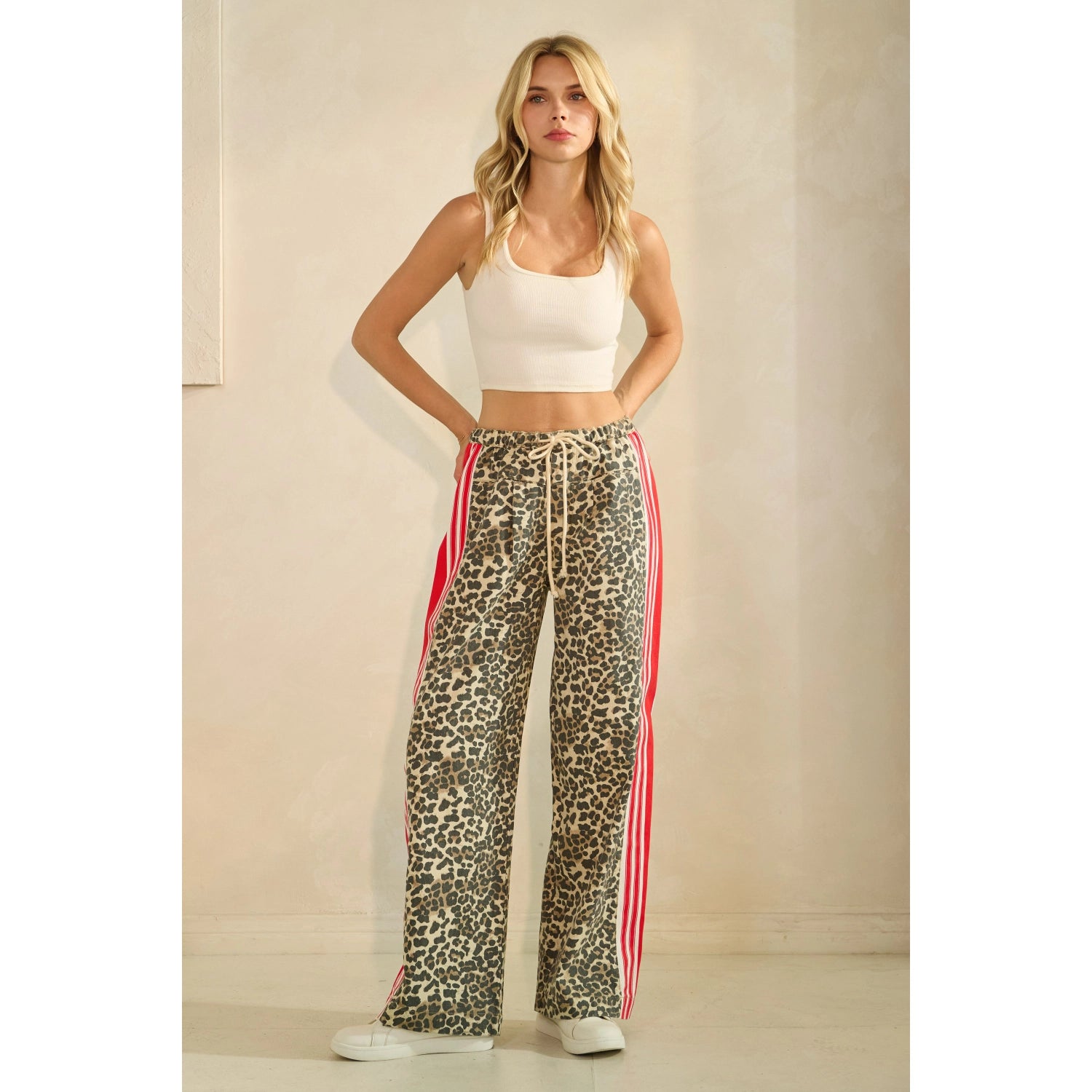 Leopard Stripe Pants