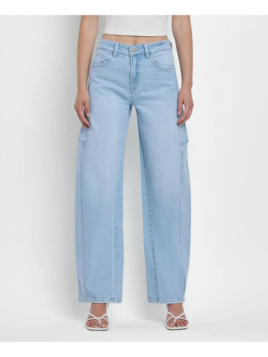 Long Barrel Jeans