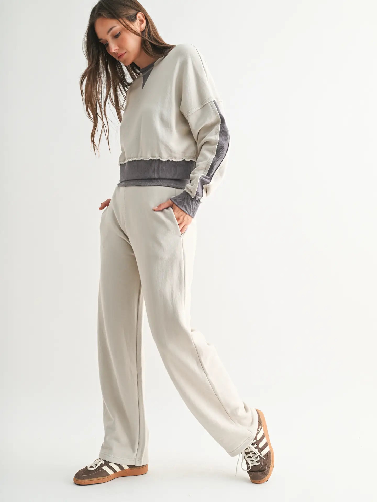 Washed Color Block Set