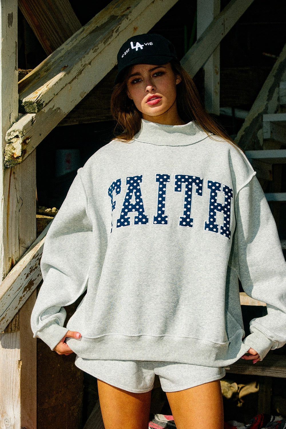 Faith Mock-Neck