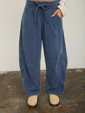Vintage Blue Barrel Sweatpants