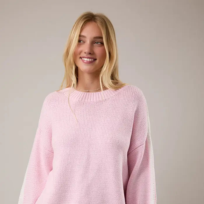 Pink Cream Sweater