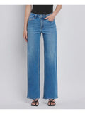 Medium Wash Wide Leg