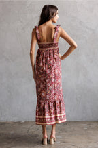 Reds Midi Dress