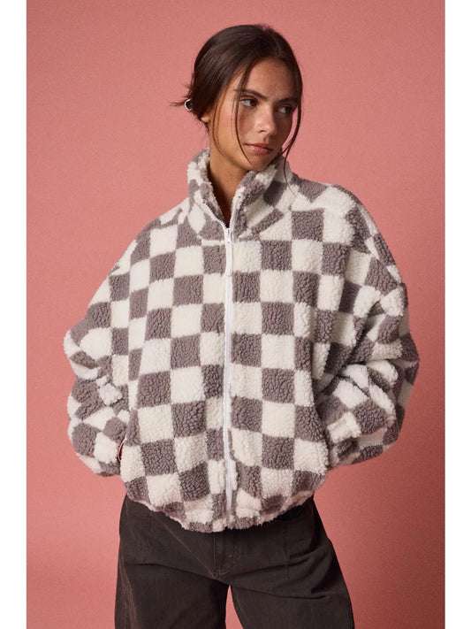 Alayna Checkered Jacket