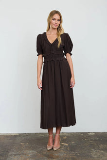 Espresso Hour Midi Dress