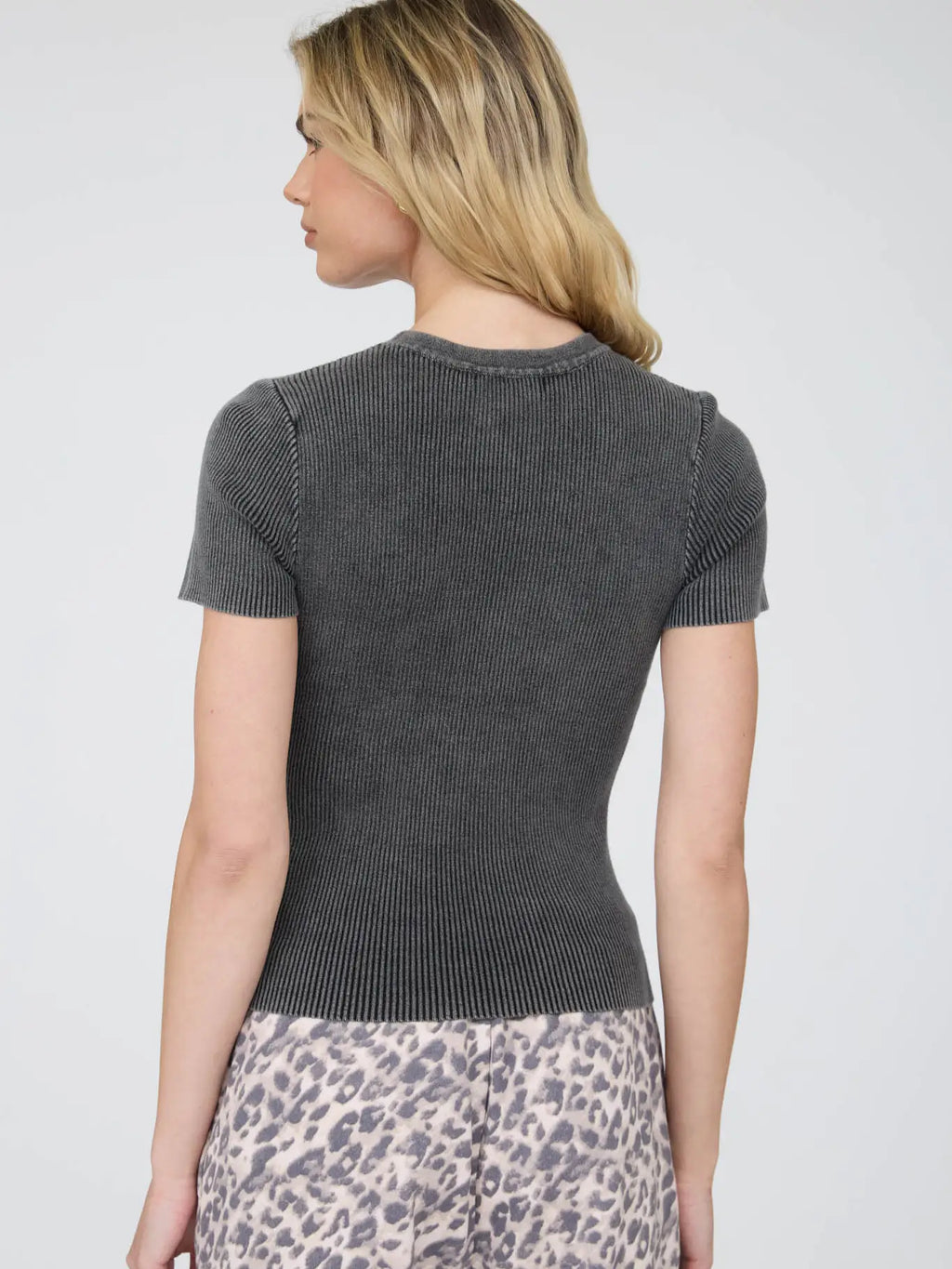 Charcoal Basic Tee