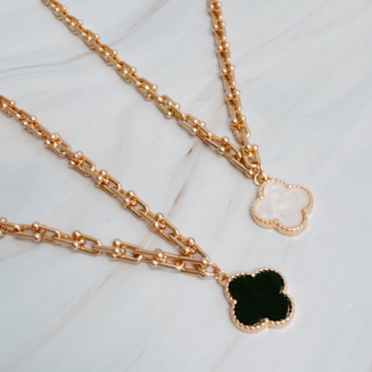 Black Fiona Pendent