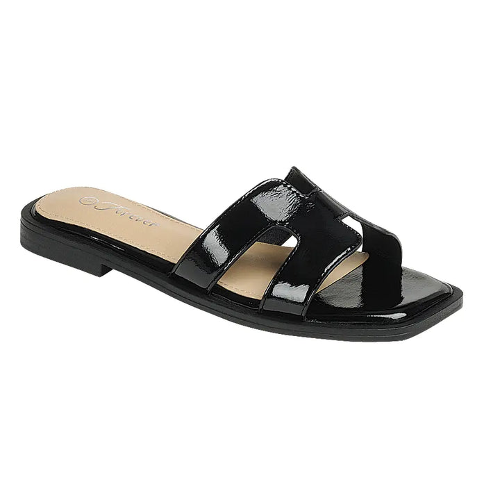 Black Classic Sandals