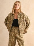 Leopard Printed Jacket