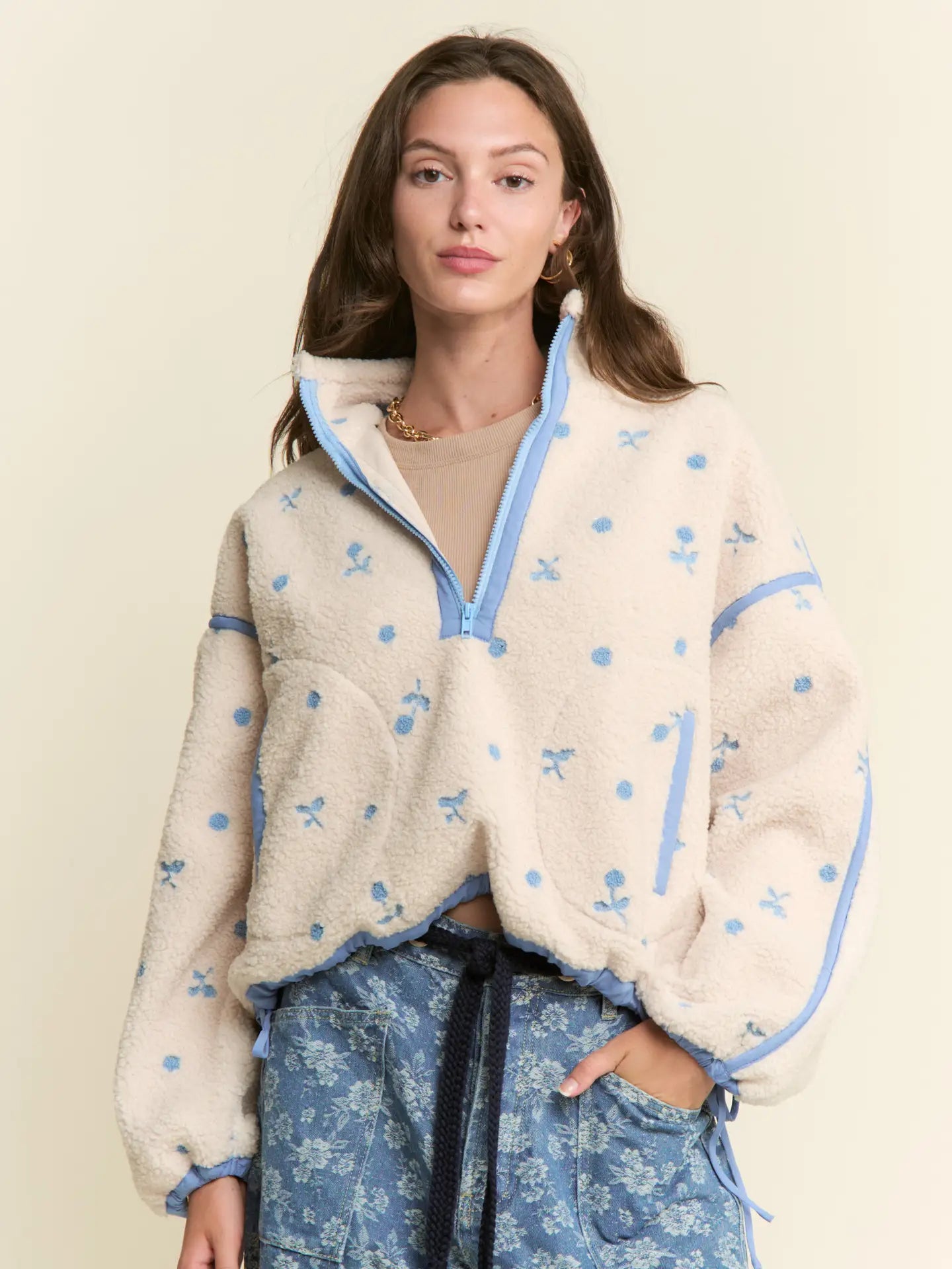 Floral Sherpa